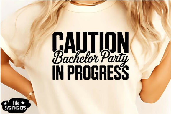 Bachelor Party T-Shirt Design SVG PNG: Celebrate in Style