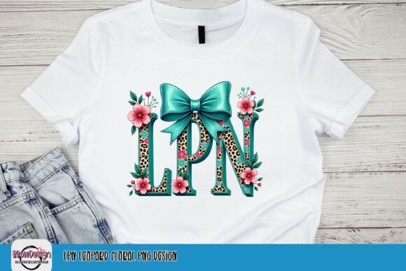 LPN Leopard Floral PNG: A Design Asset for Creative Projects