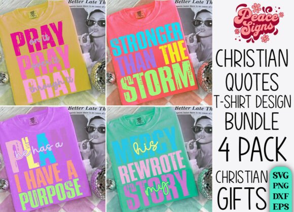 Preppy Religious SVG PNG Bundle Design: Elevate Your Creative Projects