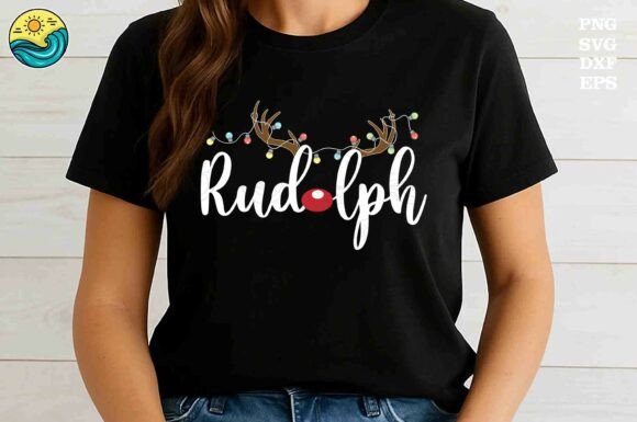 Rudolph Christmas SVG Design for Festive Crafts