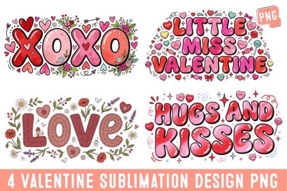 Valentine Sublimation Design: A Designer's Essential PNG Toolkit